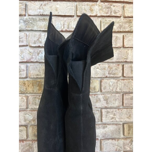 NEW Sam Edelman Julee Over the Knee black suede Boots size 8 - Picture 7 of 13